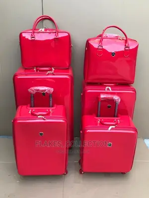 Original Set of 6 Mirror Luggage Box