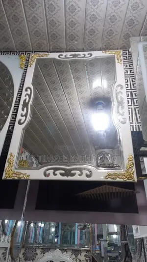 Gold Design Bathroom Mirror