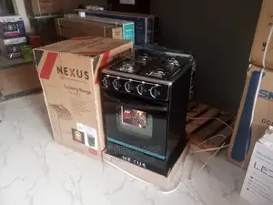 Nexus 4+0 Gas Burner + Oven With Enamel Pot Rest