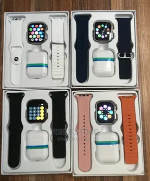 Series 8 Ultra Smartwatch With Dual Strap and Airpod