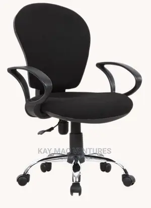 A Unique Secretary Chair/Cashier With Fabric