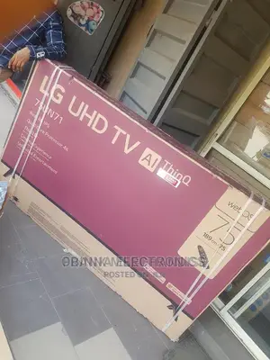 Brand New LG 75" Smart Magic Remote Tv(Full Uhd)Netflix)