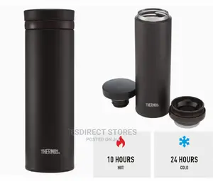 Thermos BLACK Super Light Personal Travel Tumbler, 470 Ml