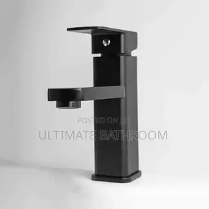 Black Basin Mixer Tap