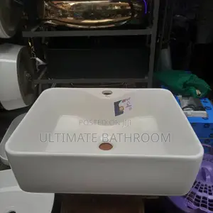 Rectangular Whiteccounter Top Basin