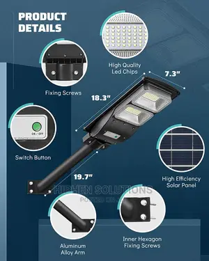Reliable Solar Flood Street Light 100W