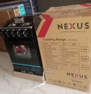 Nexus Gas Cooker With Beautiful Design NX-5055 (With Oven )