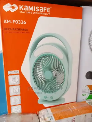 Kamisafe Led Multifunctional Rechargeable Table Fan