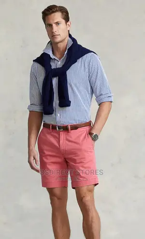 Polo Ralph Lauren NANTUCKET RED 9 Inch Chino Short Size 36
