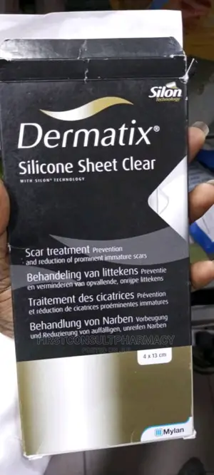 Dermatix Silicone Sheet Clear 4 X 13 Cm