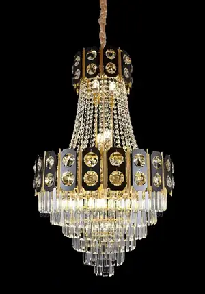 Luxury Crystal Mounted Chandelier Light