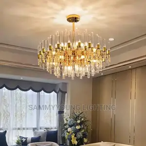 Luxury Crystal Mounted Chandelier Light