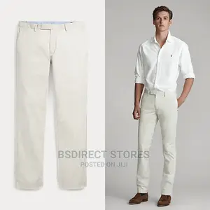 Polo Ralph Lauren BASIC SAND Stretch Slim Fit Chino Trouser