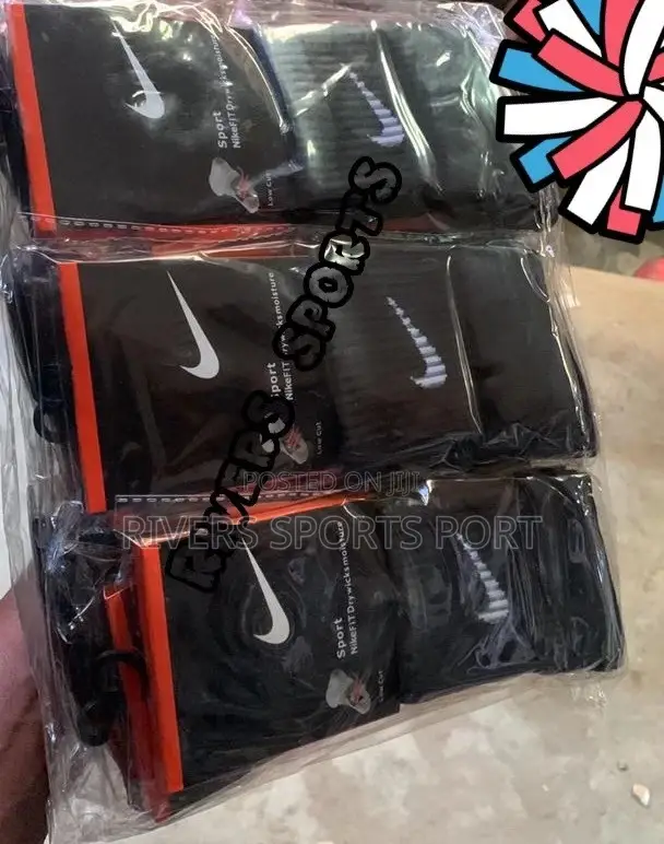 Nike and Adidas Socks