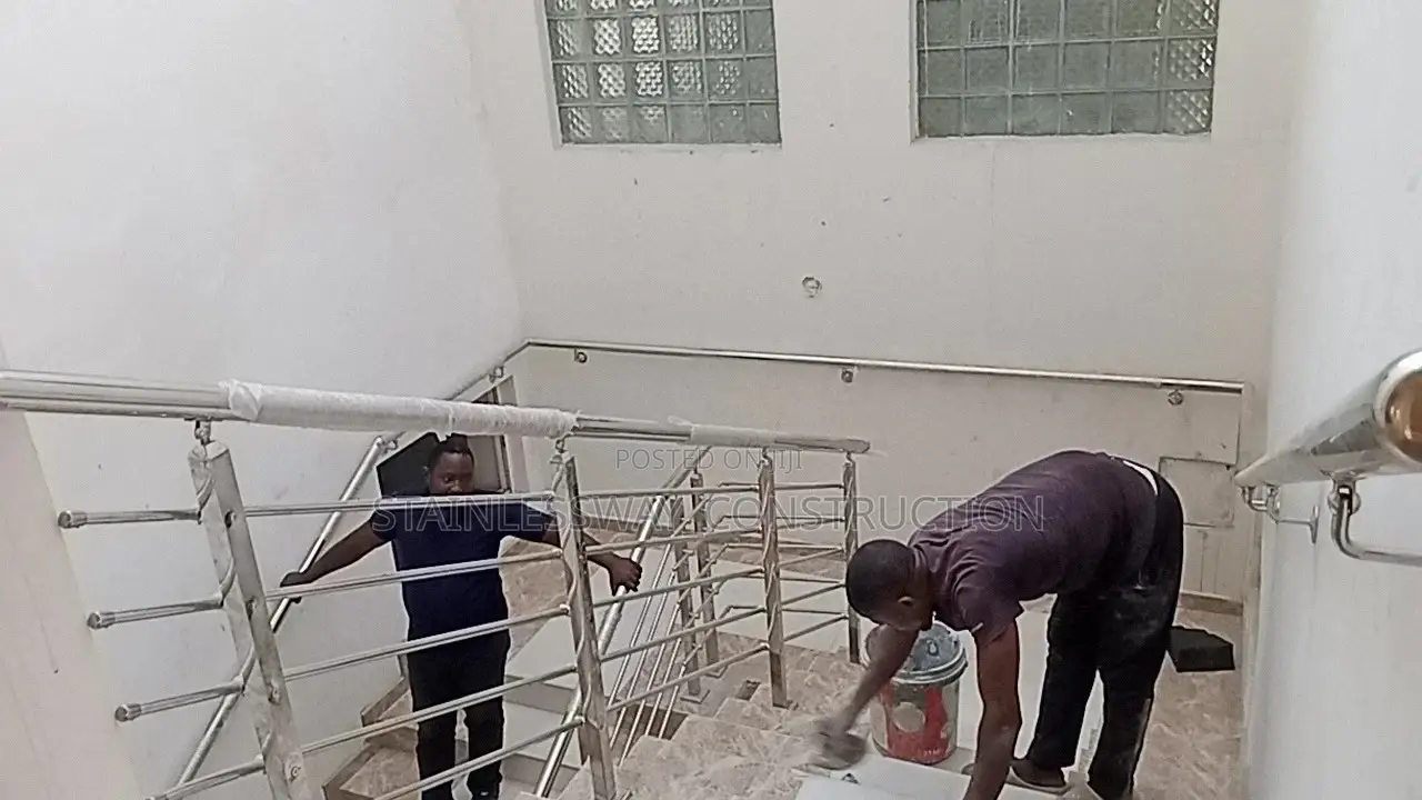 Stainless Handrail at Apo District