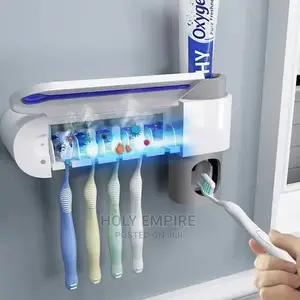 Toothpaste Holder Sterilizer Automatic Toothpaste Dispenser