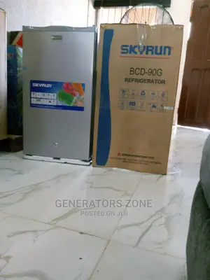 Skyrun 90L Single Door Anti-Rust Fridge BCD-90G