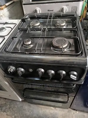 Double Door Industrial Gas Cooker With Oven Grill Automati