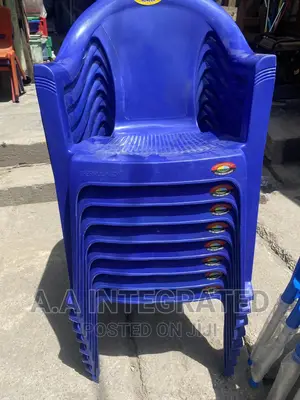 Blue Plastic Chair