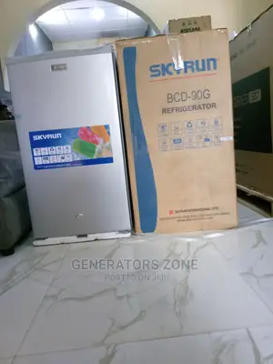 Bcd-90g Skyrun Fridge 90l- Single Door + Key ( Low Noise)
