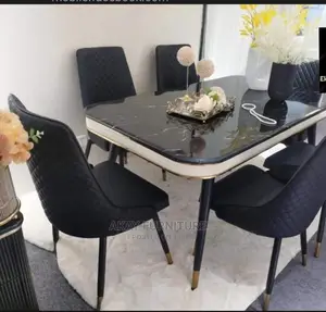 Dinning Table and Chairs by 6