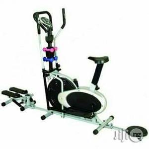 Orbitrack Bike With Stepper.