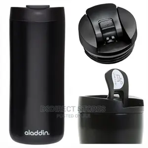 Aladdin BLACK Leak Lock Thermavac Insulated Vacuum Mug 350ml