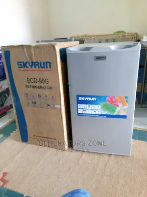 One Door Skyrun Low Noise 90L Refrigerator BCD-90g-Silver