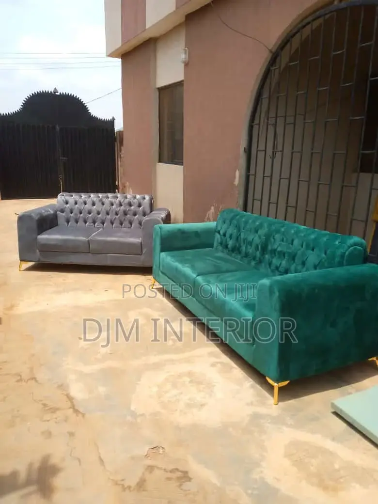 Modern and Button Design Sofa