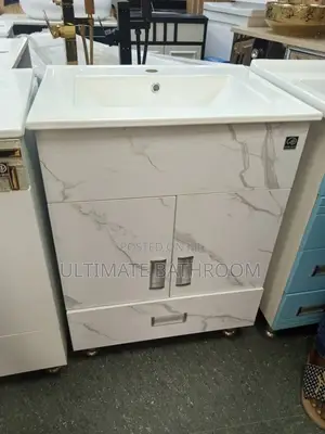 Marble White 60cm Cabinet
