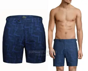 Polo Ralph Lauren Monaco Lightning Bolt Swim Trunks Size 34