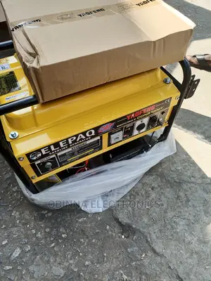 Brand New Elepaq Constant 4.5kva Generator/Key Starter/Yelow