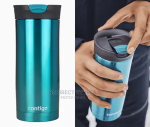 Contigo Huron BISCAY BAY Travel Snapseal Stainless Steel Mug