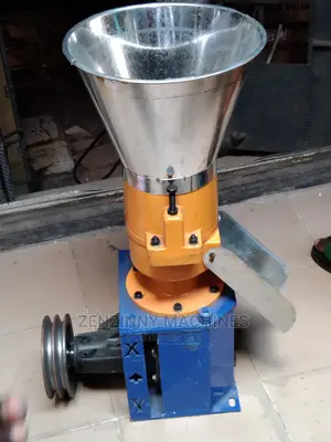 200kg/Hr Belt Drive Pellet Machine