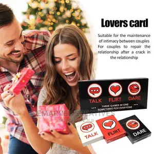 Talk or Flirt or Dare Cards Best Card Game