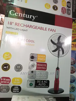 Rechargeable Fan 18"