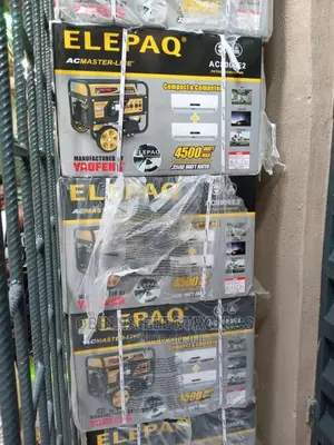 Brand New Elepaq 4.5kva Generator/100% Copper/Key Starter/