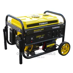 Brand New Tigmax 5.5kva Generator/100% Copper Coil/Yellow/