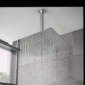 16" Shower Rose With Roof Pole