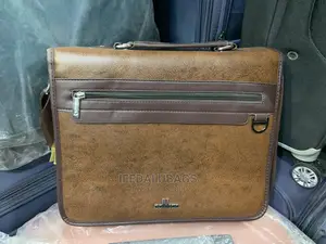 Medium Size Leather Side Bag With Longer Strap
