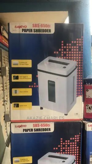 Sanyo Sbs_650cl Papper Shredder