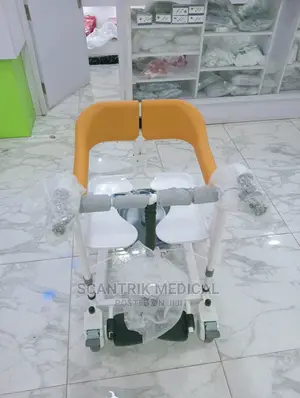 Patient Transfer Chair for Home, Transport Wheelchair Shower