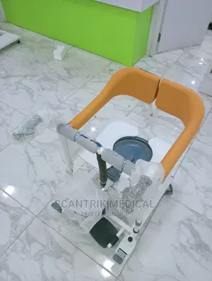 Patient Lift Chair and Commode Toilet for Disabled Elderly