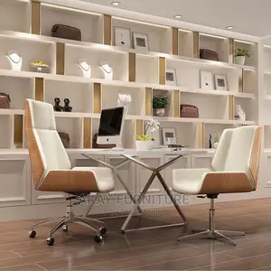 Armless Cream Colored Chair Wooden Back
