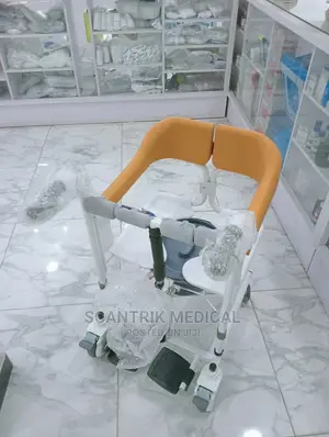Medical Patient Lifting and Transfer Chair With Commode