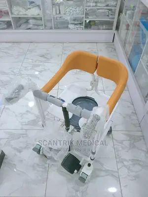 Commode Chair Toilet Shower Chair Moving Wheelchair