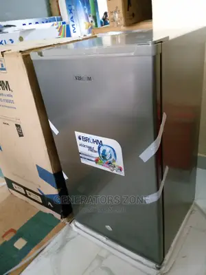 Bruhm-Single-Door-Refrigerator-BRS-93mmds-Silver-Top Freezer