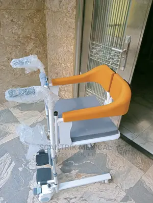 Patient Lift Chair, Handicapped Elderly Commode Bath Chair
