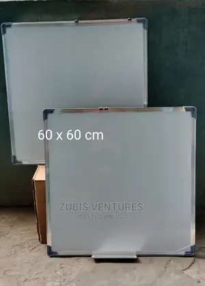 60 X 45cm Double Sided Magnetic White Board
