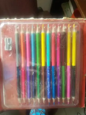 Coloring Pencil With Sharpner